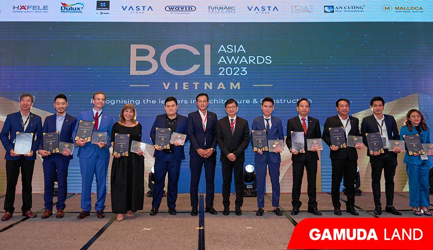 Gamuda Land Top 10 BCI Asia Awards