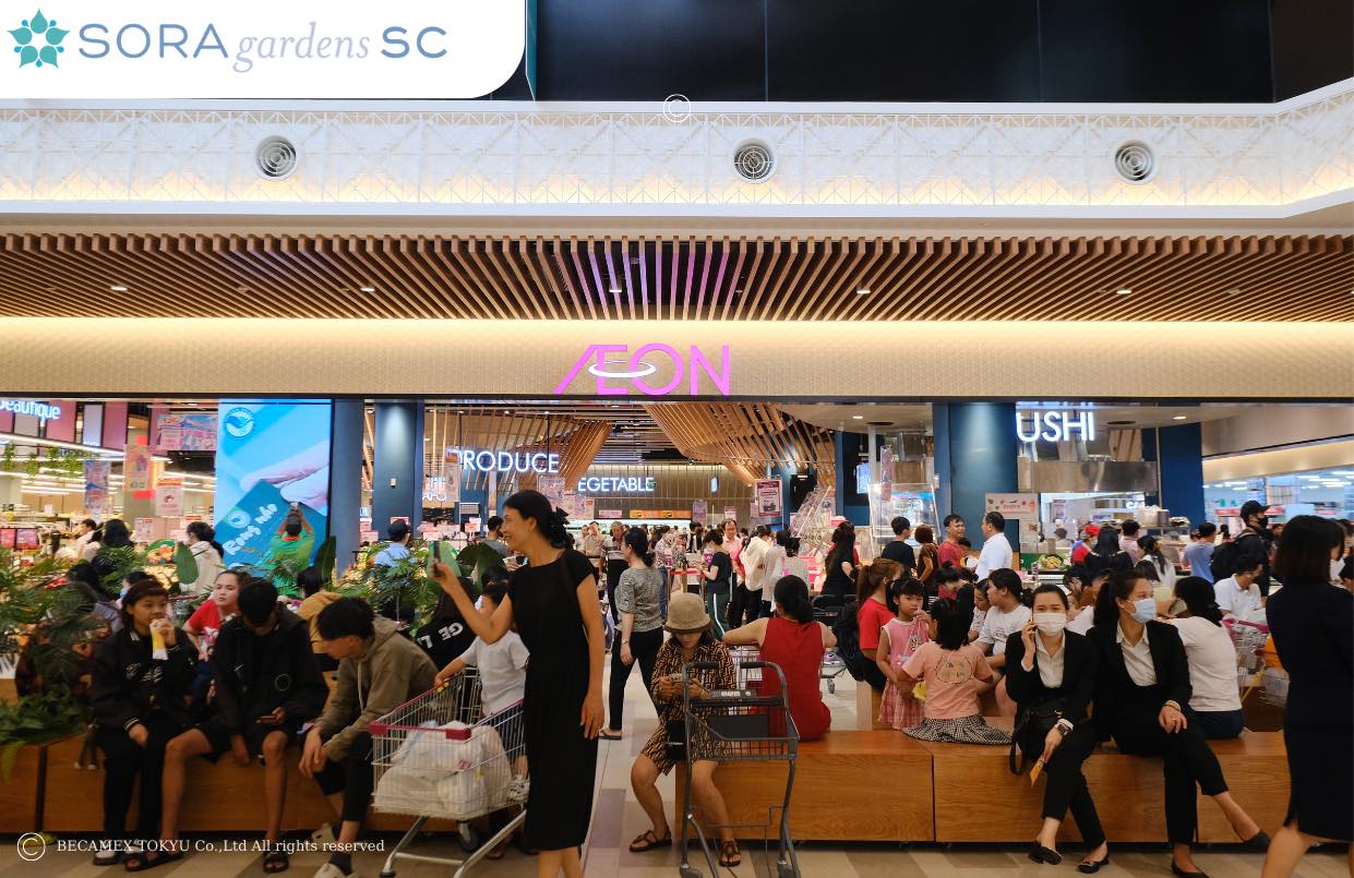 Aeon Mall Thành phố Mới Bình Dương - SORA Gardens SC